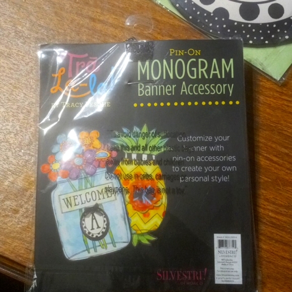Monogram Banner Accessory - Picture 2 of 4